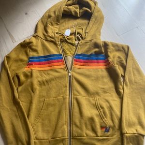Aviator Nation brand new mustard hoodie, unworn